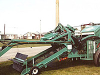Custom Single Bed Onion Harvester Equipment